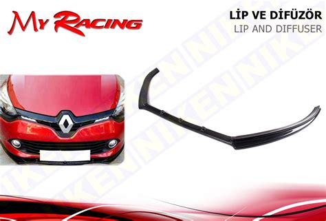 RENAULT CLIO 4 FRONT BUMPER LIP Oto Erbaylar