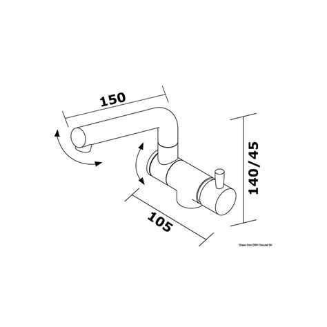 Osculati M Langeur Rabattable Double Articulation Eau Ch Fr Osc