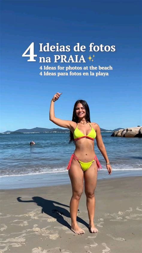 Dicas De Poses Fotos Na Praia Fotos Divertidas Na Praia Fotografia