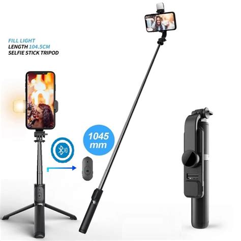 Tongsis Tripod Bluetooth Q07 3in1 Wireless Tongsis Selfie Tripod