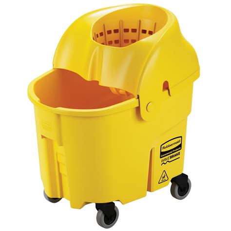 Rubbermaid Fg Yel Wavebrake Qt Yellow Institutional Mop