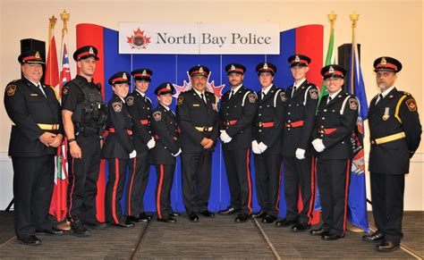 North Bay Police Service Holds Swearing In Ceremony For Ten Recently