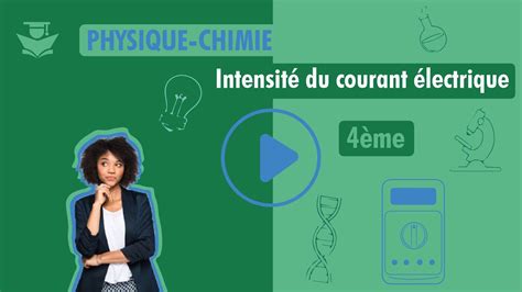 4eme Physique Chimie Lintensité Du Courant Youtube