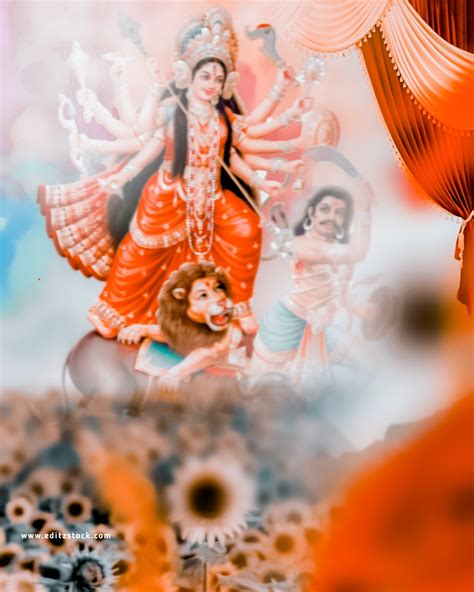 Happy Navratri Editing Background