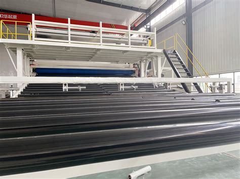 6000mm Hdpe Sheet Extrusion Line Plastic Pe Sheet Extrusion Equipment