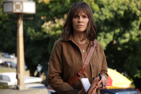 Alaska Daily Hilary Swank Lied To Hide Her Pregnancy On Set