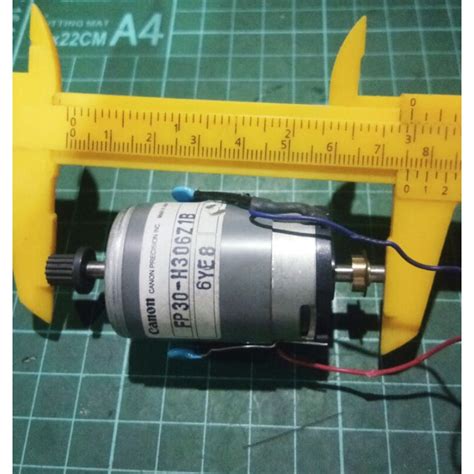 jual mini motor  double vdc rpm motor canon shopee indonesia