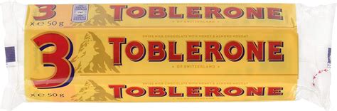 Toblerone Barra De Chocolate De Leche Suizo Con Turr N De Miel Y