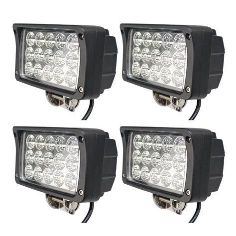 BRIGHTUM 2 X 45W Phare De Travail LED Lampe Voiture SUV ATV Tracteur