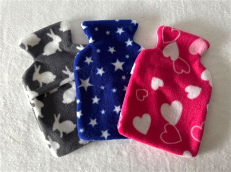 1 Litre Hot Water Bottle Cover Fleece Hot Water Bottle Sleeve 1000 Ml Hot Water Bottle Cover