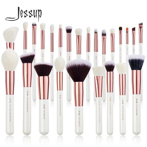 Jessup Professionelle Make Up Pinsel Set 6 25 Stücke Make Up Pinsel Natürliche Synthetische