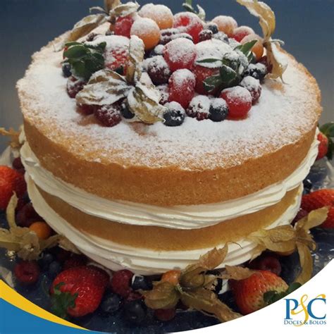 Naked Cake P C Doces E Bolos