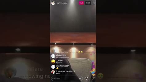 Pi Erre Bourne Making The Beat For Honeyberry 2 On Instagram Live