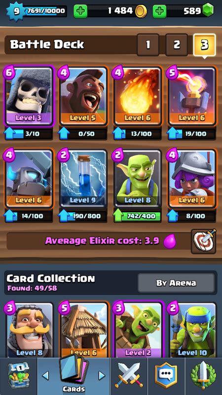 Giant Skeleton And Hog Rider Deck Clash Royale Universe