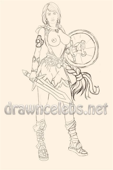 Sophitia Sketch By Rzhevskii Hentai Foundry