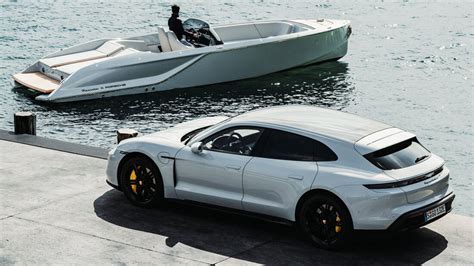 Porsche Yacht Erstes Elektroboot Mit Macan Technik Auto Motor Und Sport