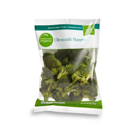 Simple Truth Organic Broccoli Florets 10 Oz Kroger