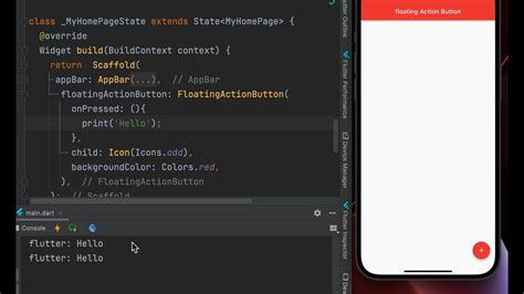 FloatingActionButton In Flutter YouTube