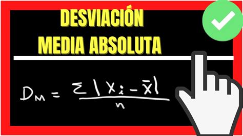 Desviación Media Absoluta DMA ESTADISTICA YouTube