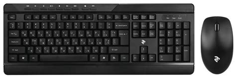 Комплект клавиатуры и мыши 2E MK410 WL BLACK – фото, отзывы ...