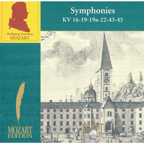 Symphonies Kv 16 19 19a 22 43 45 Mozart Akademie Amsterdam