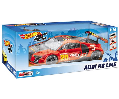 Hot Wheels Audi R LMS Radiocontrol Con Todas Las Funciones Escala Wheels Audi R Lms RC