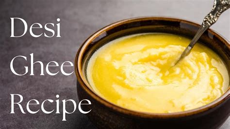 How To Make DESI GHEE In UK Desi Ghee Using Tesco Double Cream Desi