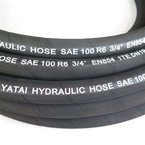 Sae R Inch Black Air Hydraulic Hose And Hydraulic Rubber Hose