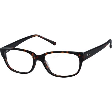 Tortoiseshell Rectangle Glasses 482025 Zenni Optical Eyeglasses