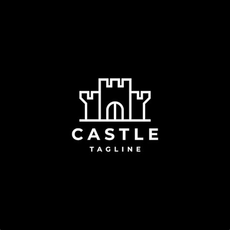 Premium Vector Castle Logo Icon Design Template