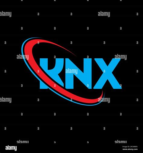 Logotipo de KNX Letra KNX Diseño de logotipo de letra KNX Iniciales