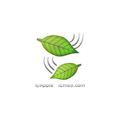 Falling Green Leaves Liked On Polyvore Featuring Home Home Decor Emojis Fillers Green Leaf