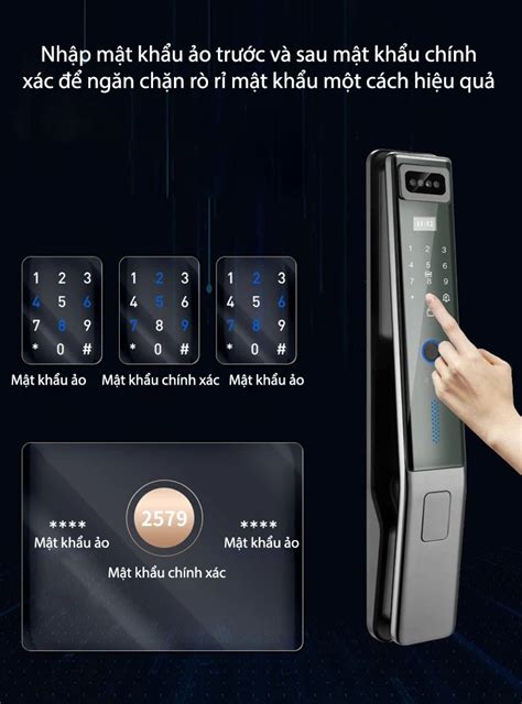 Khóa Cửa Thông Minh Nhận Diện Khuôn Mặt T0x2max Flexhouse Vn