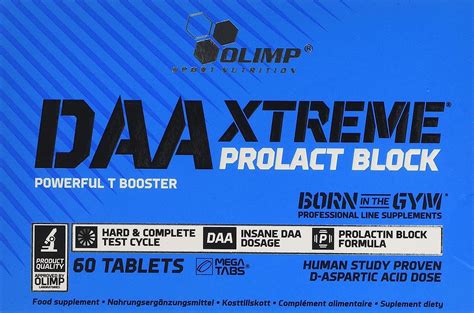 Olimp Labs DAA Xtreme Prolact-Block Tablets, Pack of 60 Tablets ...