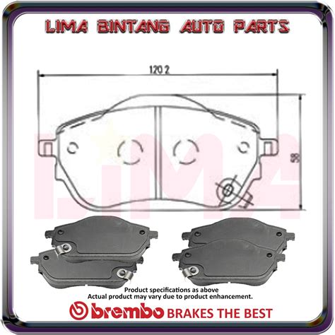 Proton Saga Vvt Front Brake Pads Disc Brake Pad Trw