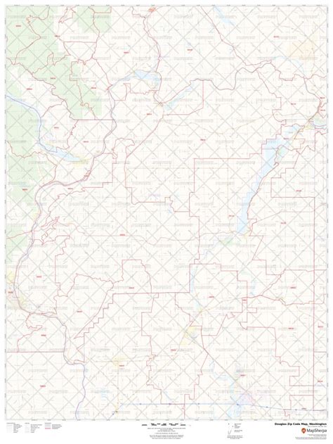 Douglas County Zip Code Map