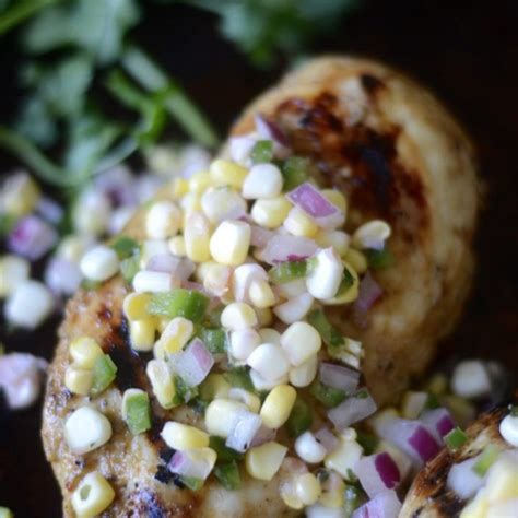 Grilled Chili Lime Chicken With Fresh Corn Salsa Sarcastic Cooking