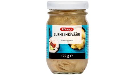 Pirkka Sushi Inkivääri 100g K Market Tikkuri Wolt