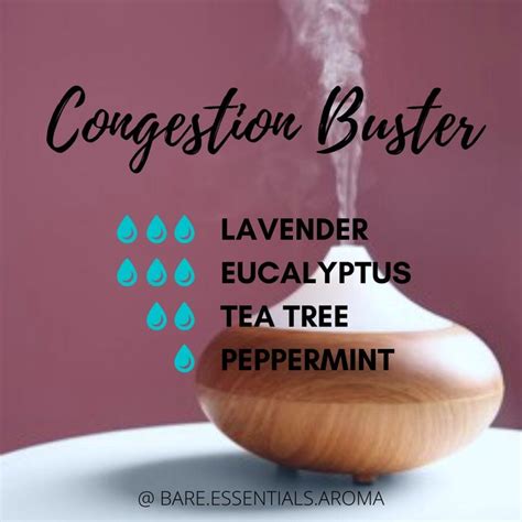 Get Rid Of Congestion Fast Essential Oil Diffuser Blends Recipes Essential Oil Diffuser