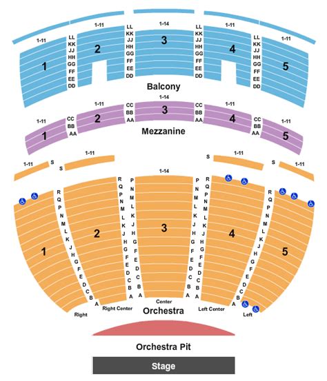 Seating Chart | Virginia Theatre | Champaign, Illinois