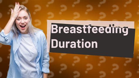 How Long Should I Breastfeed My Baby YouTube