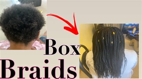 How To Do Box Braids Beginner Friendly Youtube