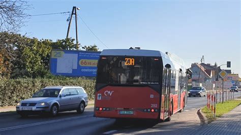 MZK Ostrów Wielkopolski linia 25 Solaris Urbino 12 IV Electric 292