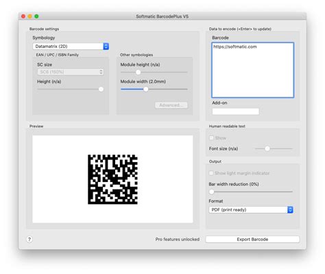 Data Matrix ECC200 - Data Matrix Sample Barcodes, Data Matrix with Umlauts, Software to generate ...