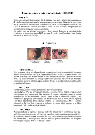 Doenças Sexualmente Transmissíveis PDF