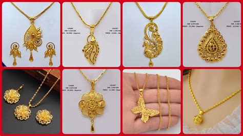 40 Latest Gold Chainlocket Designs 2020 Lightweight Chain And