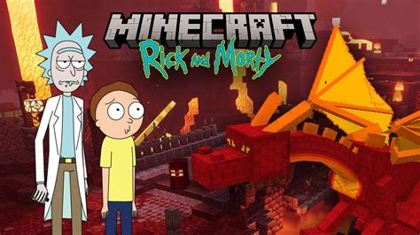 Ricky E Morty Foram Atacados Por Um Drag O Minecraft Youtube