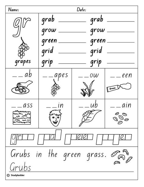 Consonant Blend Gr Studyladder Interactive Learning Games