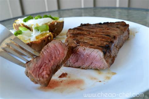 The Cheap Chef - World's Best Steak Marinade Recipe