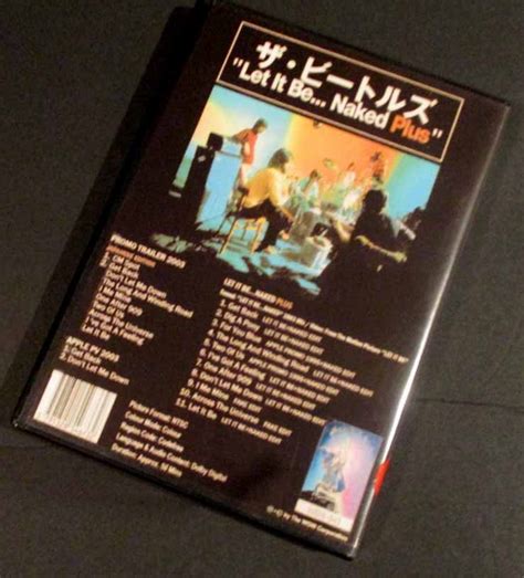 Beatles Let It Be Naked Dvd Inactive Etsy